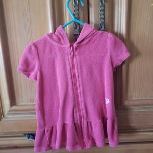 Pink swimming  cover for baby  girl